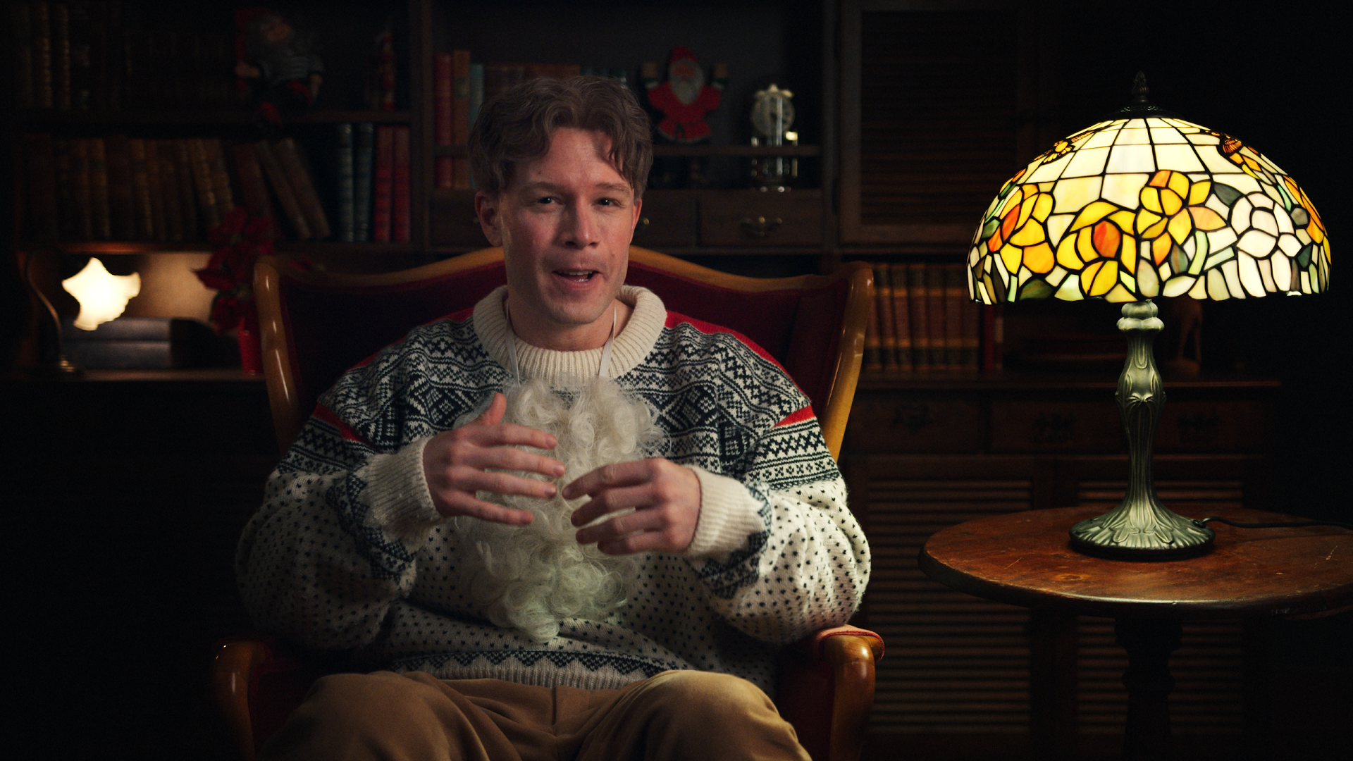 Herman Flesvig i Nissene i skjul. Seefood TV/NRK