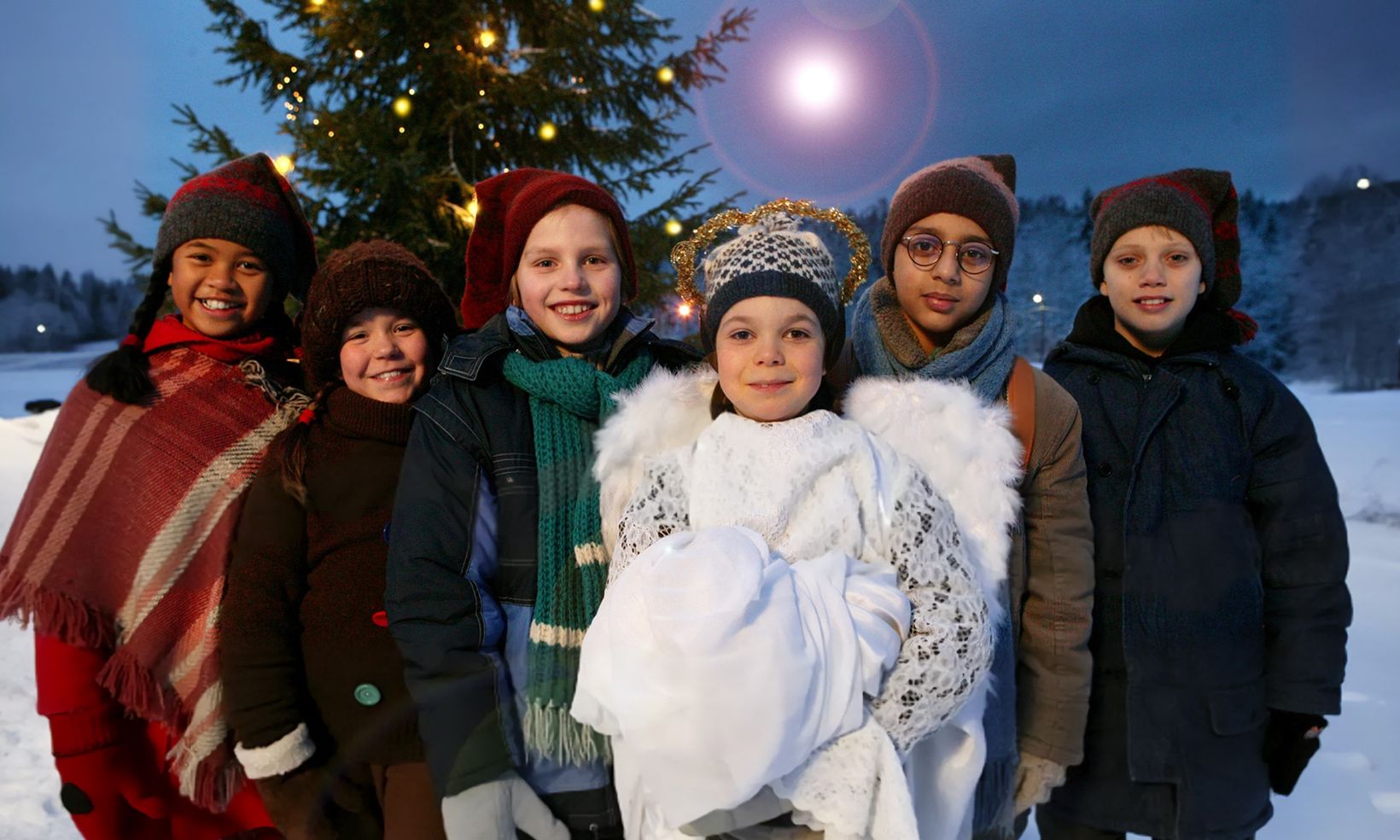 Barna fra Jul i Svingen. Foto: NRK